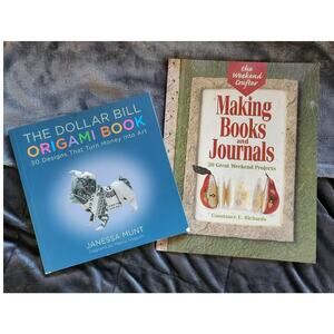 Vintage Craft Books: Origami and Making Books & Journals